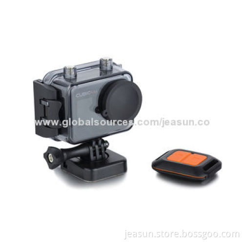 Real 1,080P Full HD Waterproof Action Sports Camera with Remote Controller for Outdoor Activities